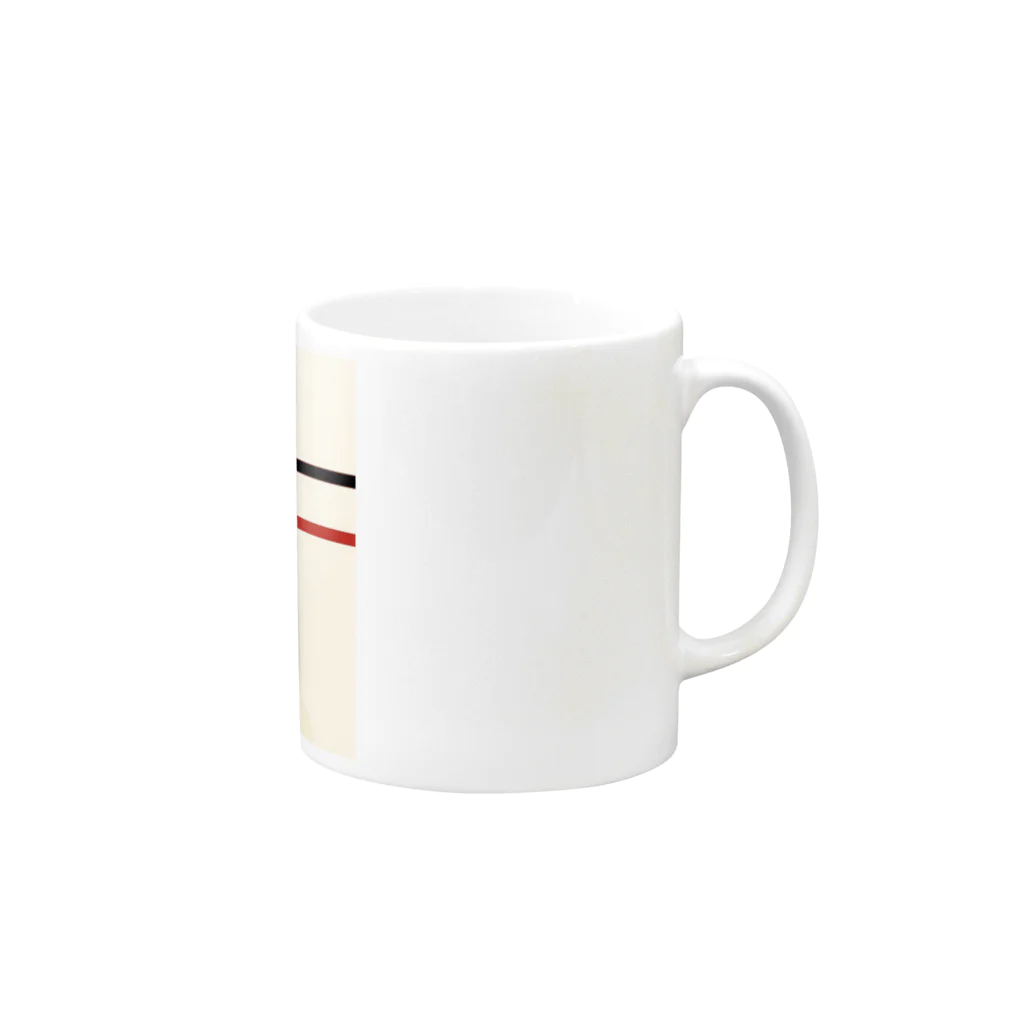 宇佐木の線 Mug :right side of the handle