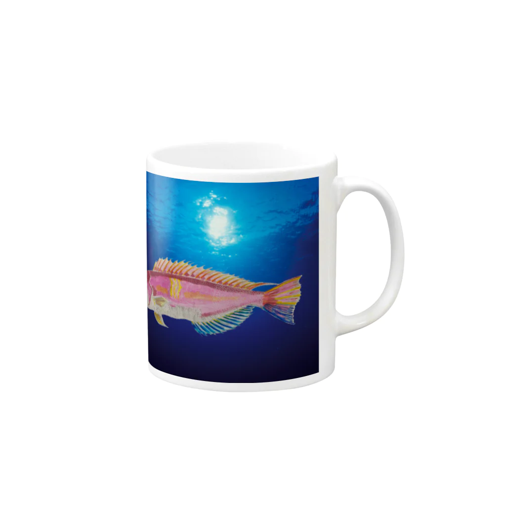 Coshi-Mild-Wildの甘鯛　C Mug :right side of the handle