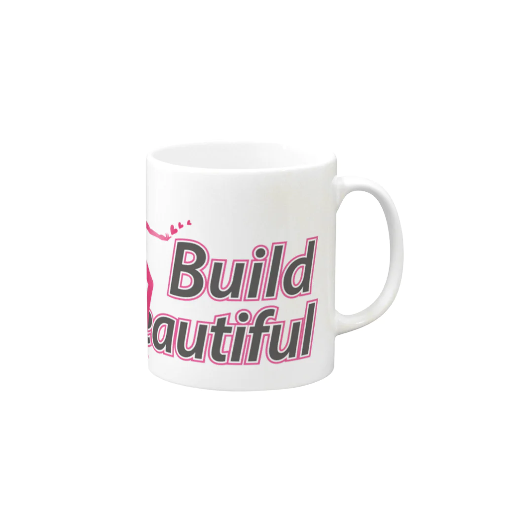 リカクリエイトのBuildbeautiful2 Mug :right side of the handle