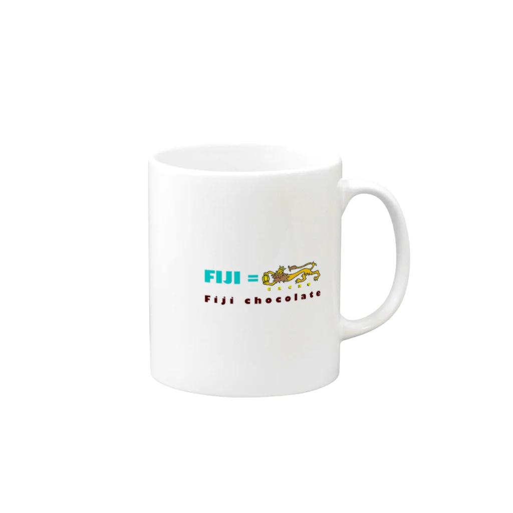 MITSU屋’SのFiji＝カカオ Mug :right side of the handle