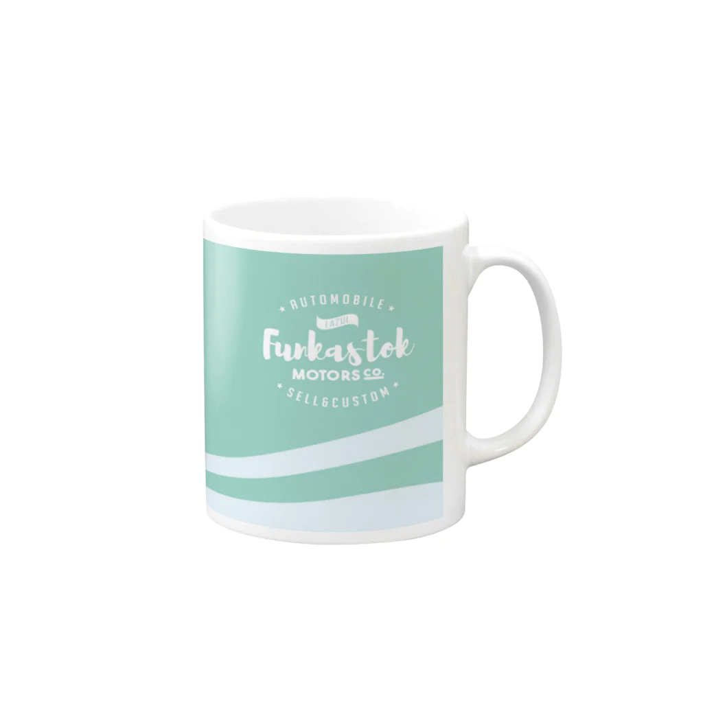 Funkastok'sのCHEVY VAN Mug :right side of the handle