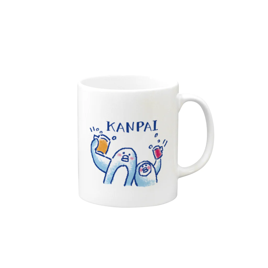 齊藤カズヒロのKANPAI! Mug :right side of the handle