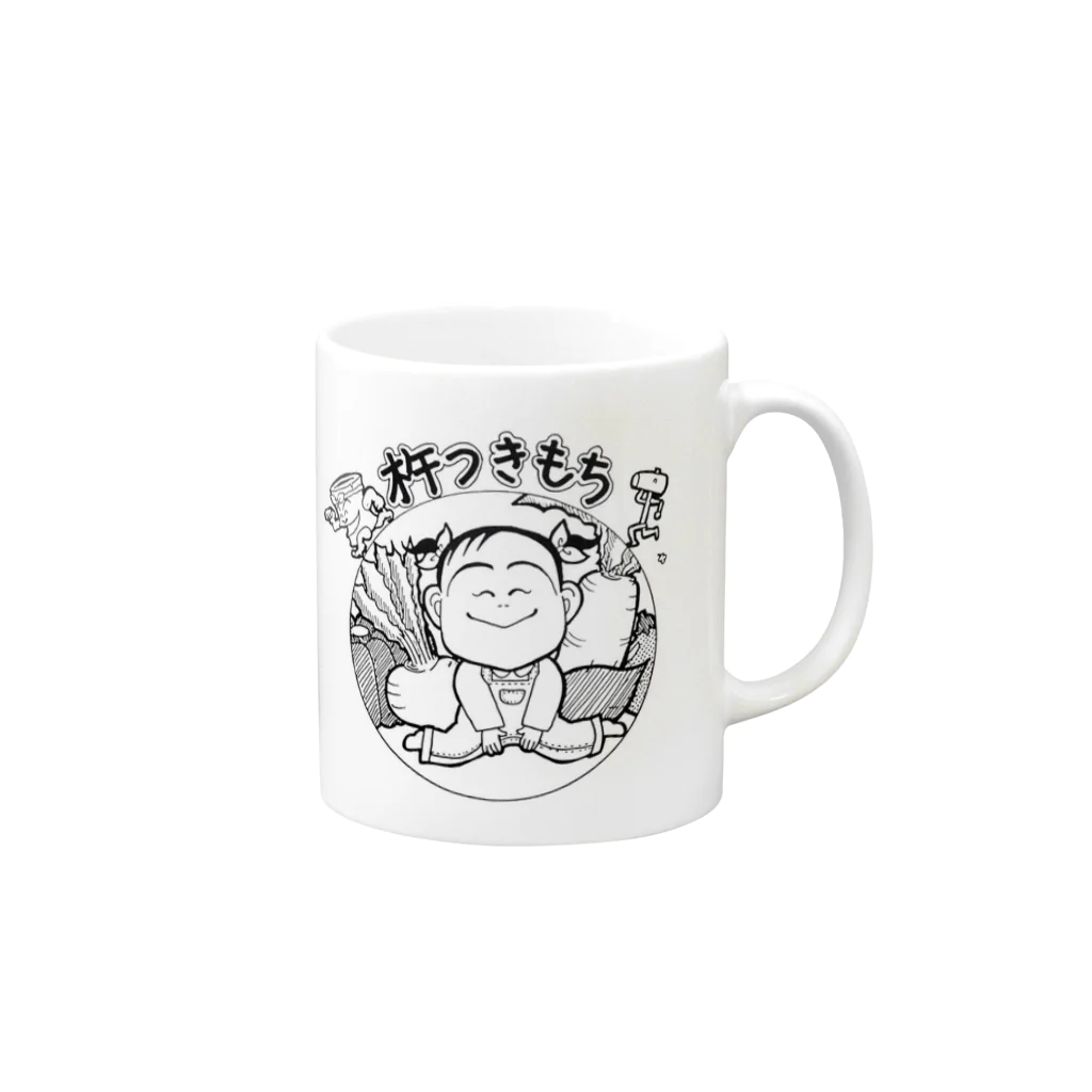 のんのかれんちゃん Mug :right side of the handle