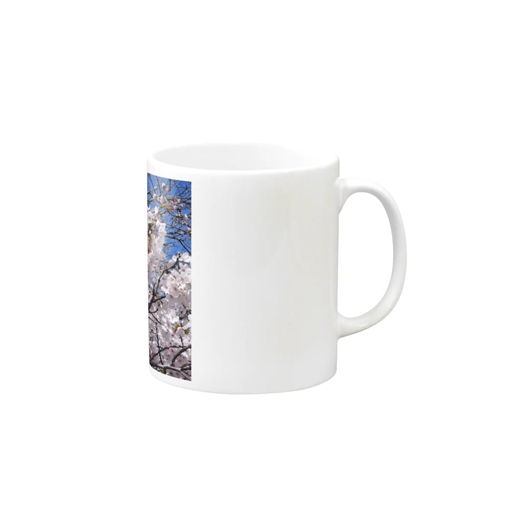 臥龍の桜2 Mug :right side of the handle