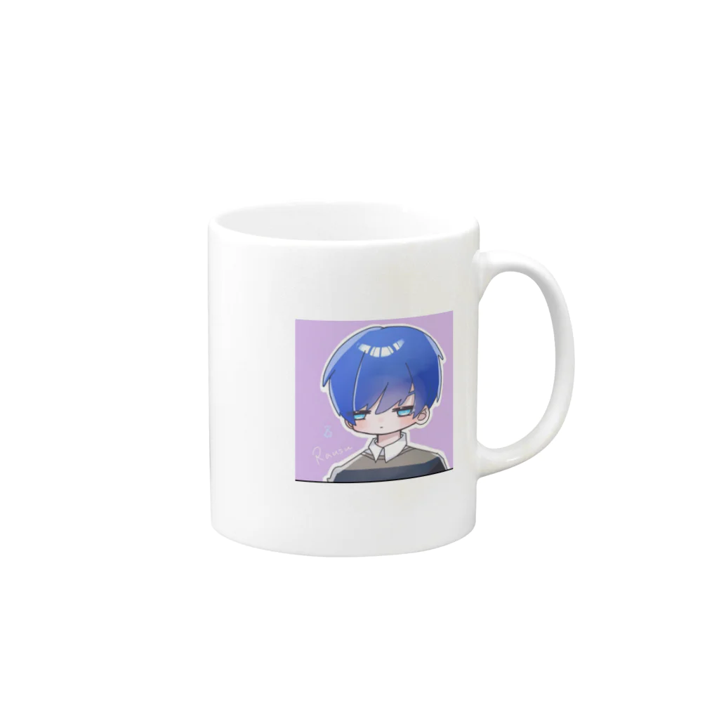 KT商品販売所のRasu Mug :right side of the handle