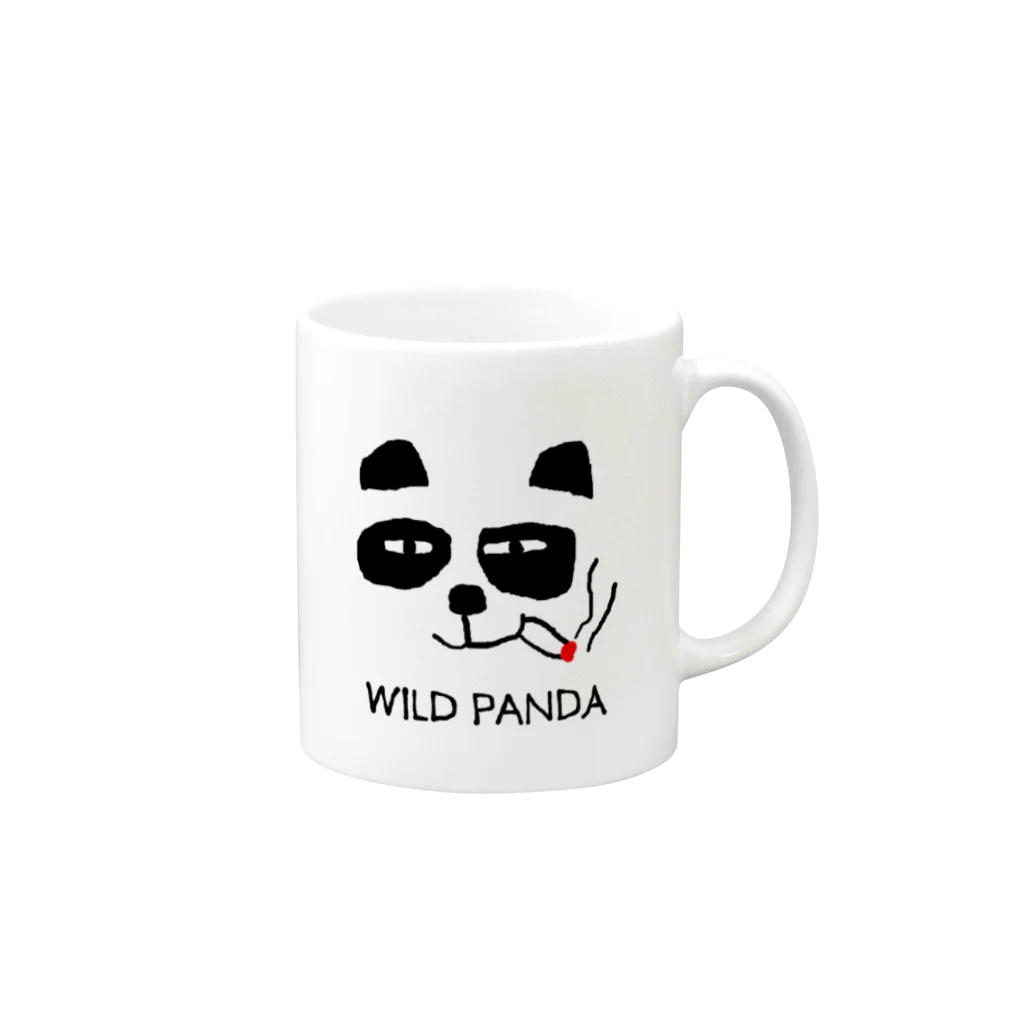 大吉商店のWILD PANDA マグカップの取っ手の右面