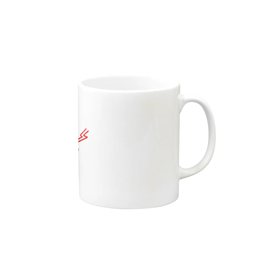 むぎのSCS ネズミ Mug :right side of the handle