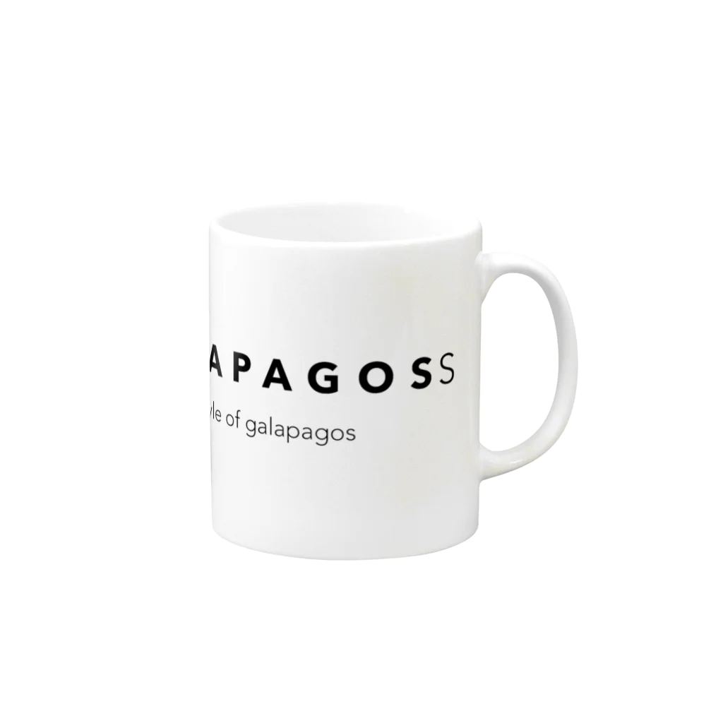 California StockingのGALAPAGOSS Mug :right side of the handle