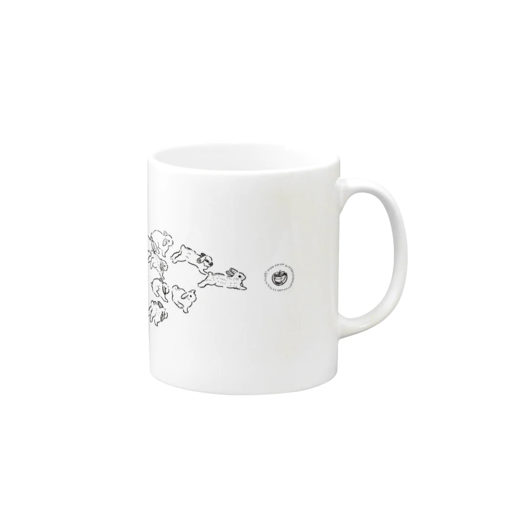 SCHINAKO'Sのコメット☆ Mug :right side of the handle