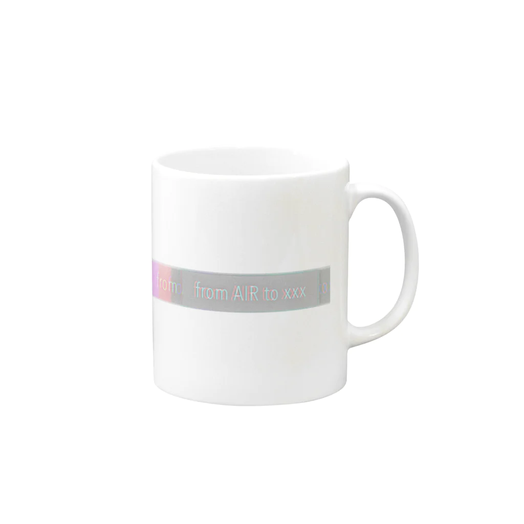 modeerf/モードエルフのfreedom_vol.9 Mug :right side of the handle