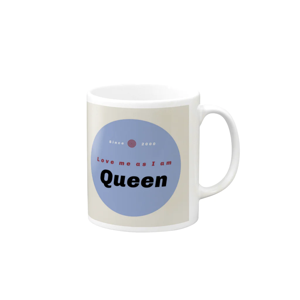 Queen(クイーン)のQueen(クイーン) Mug :right side of the handle