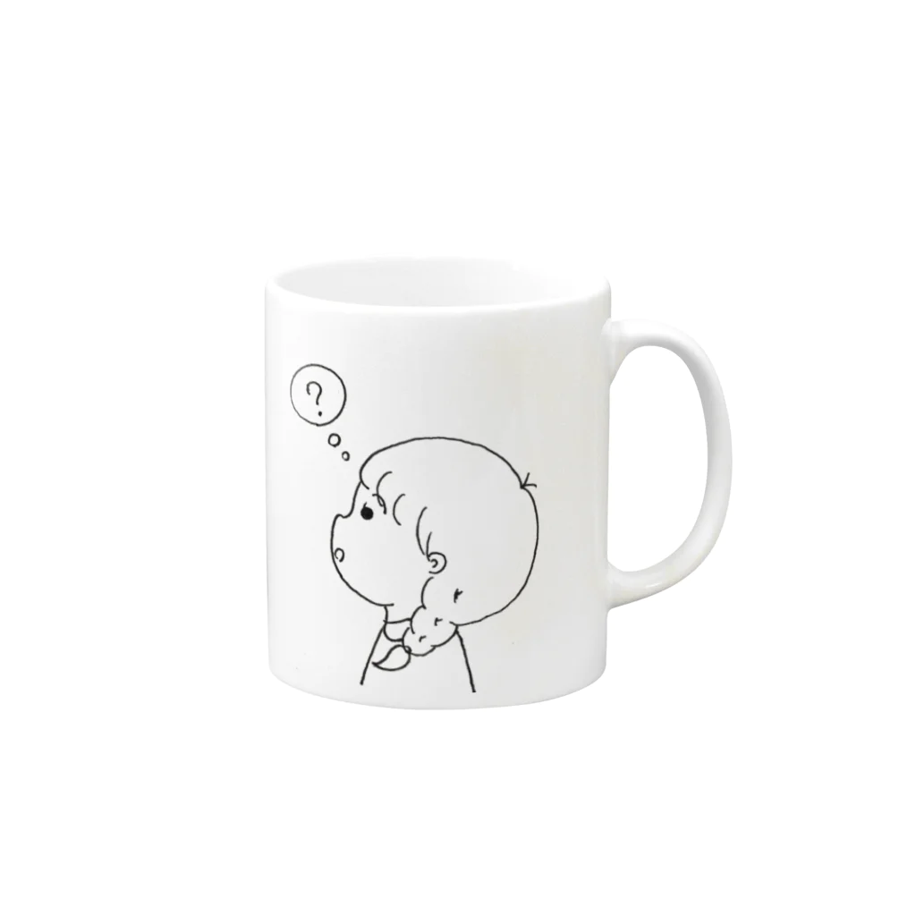 ayaneのわかんないってすばらしい Mug :right side of the handle