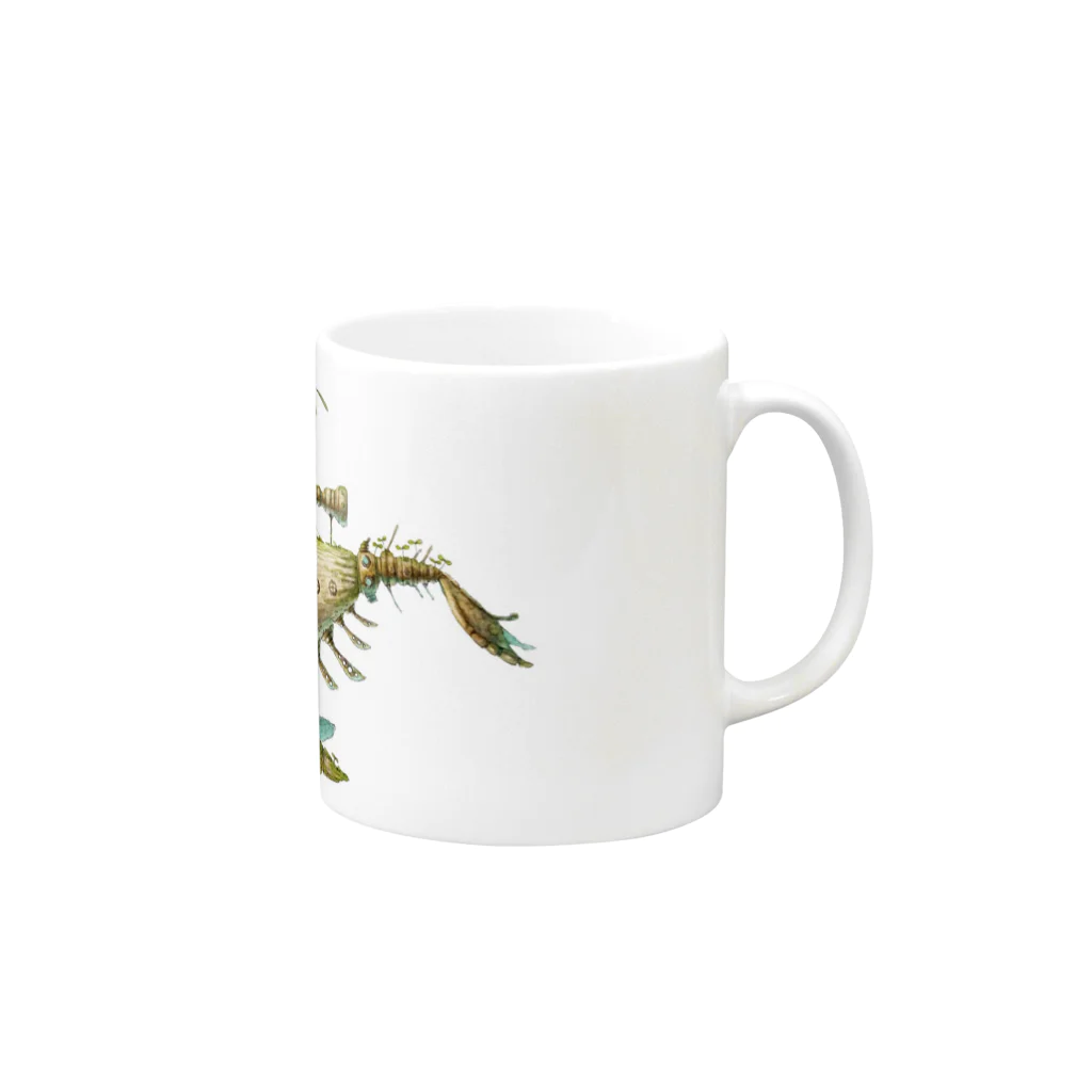 Gensanの試し Mug :right side of the handle