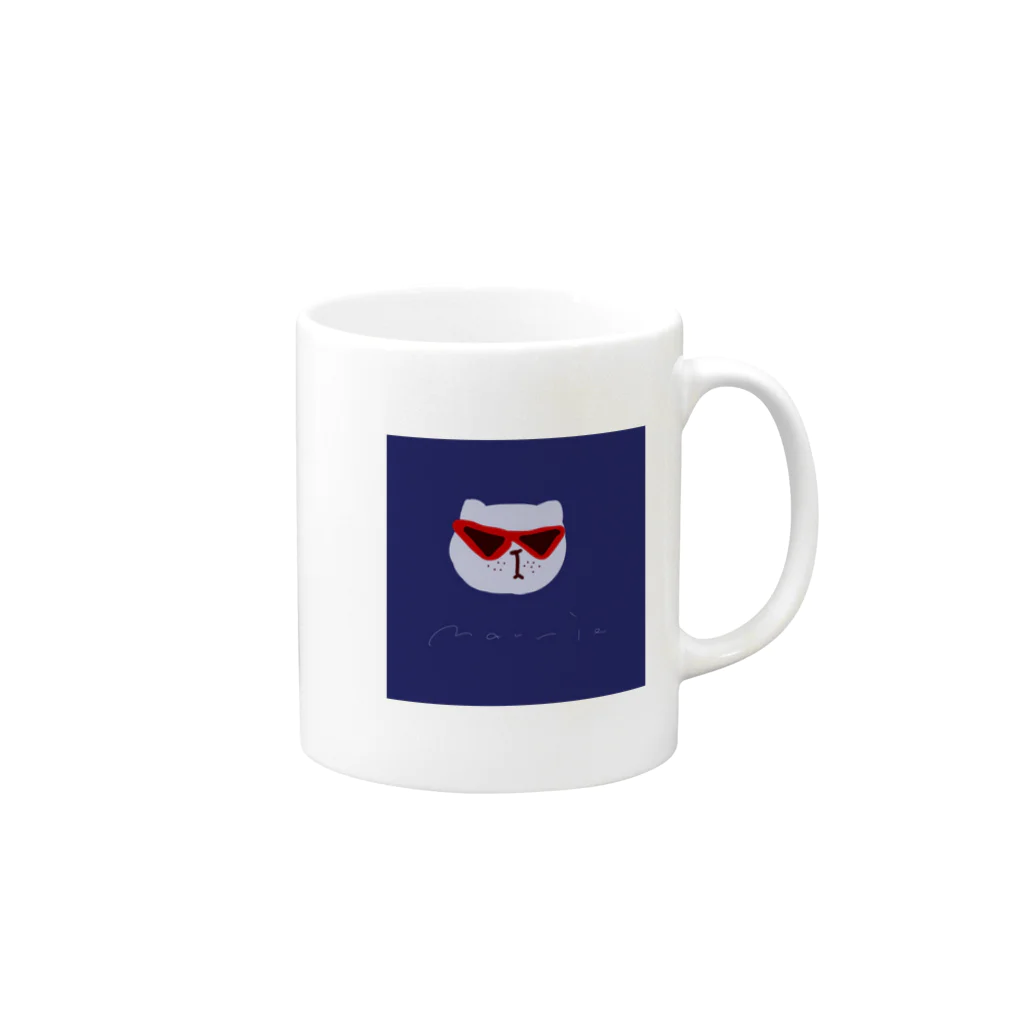 38のCAT Mug :right side of the handle