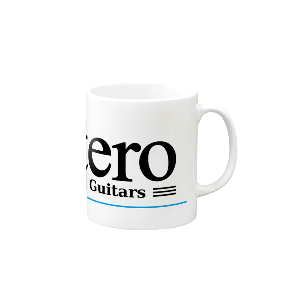 Altero_Custom_GuitarsのAltero Custom Guitars02（淡色向け） Mug :right side of the handle