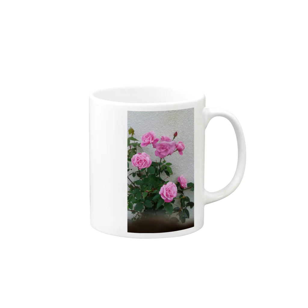 SHINJI.N・Vの綺麗な薔薇 Mug :right side of the handle