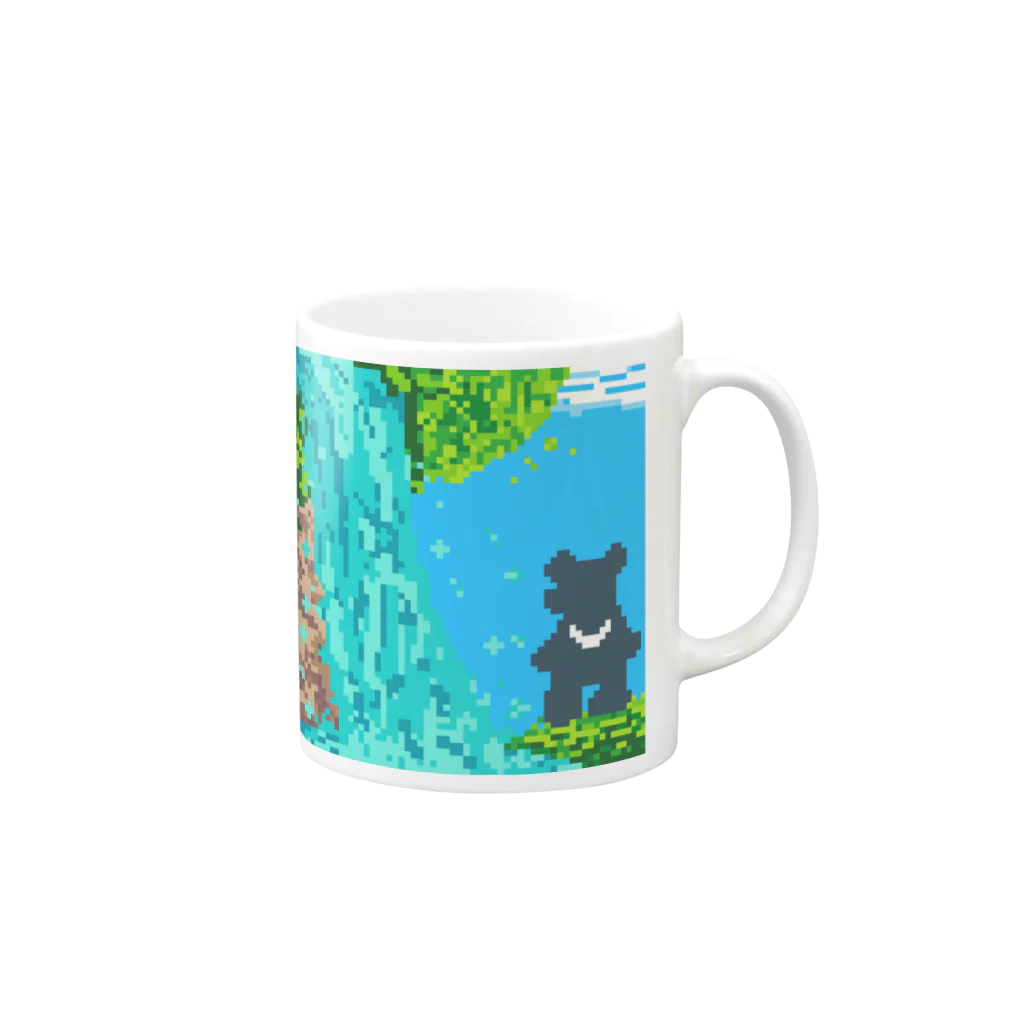 acid:polarbearsのいのちのみず Mug :right side of the handle