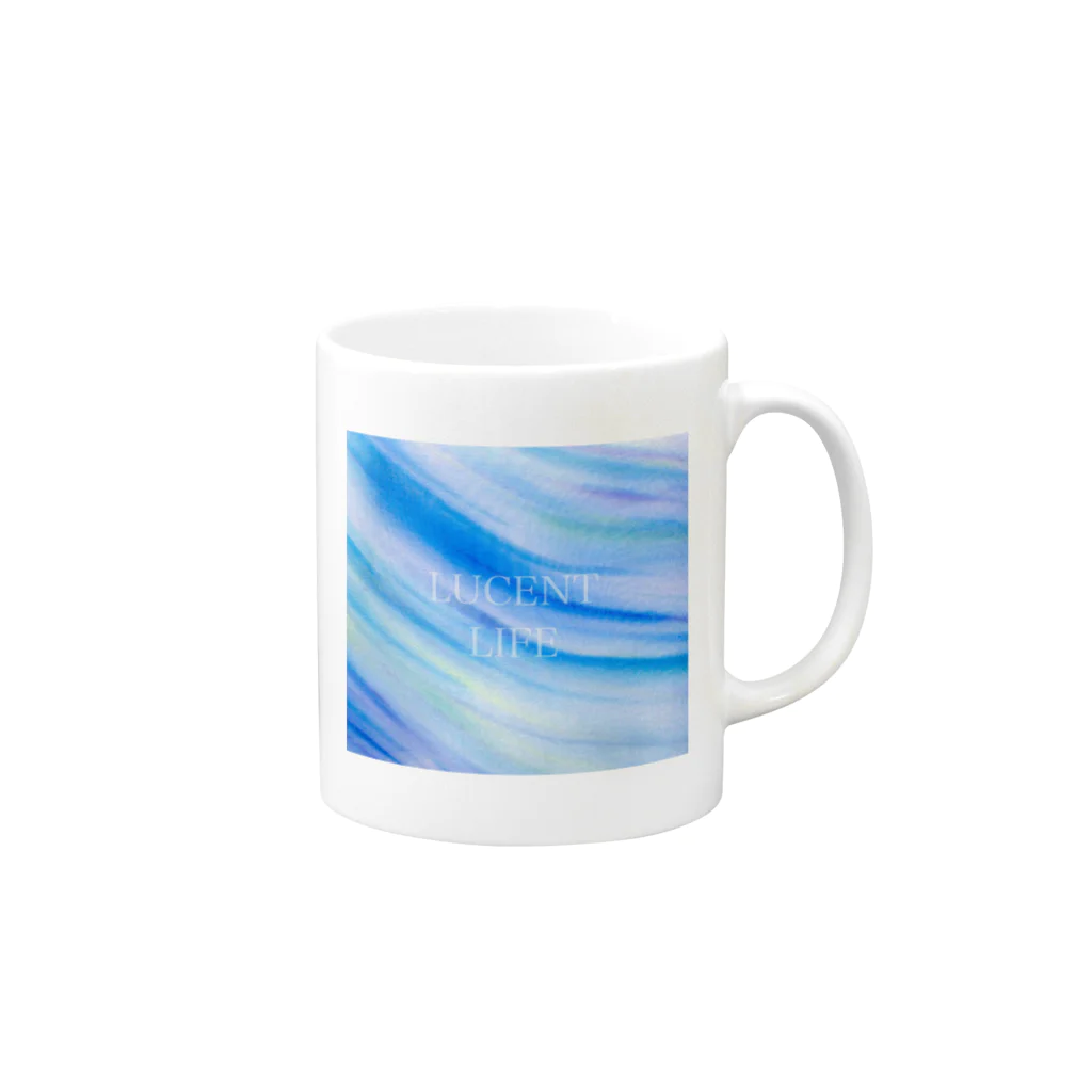 LUCENT LIFEのLUCENT LIFE  風 / Wind Mug :right side of the handle