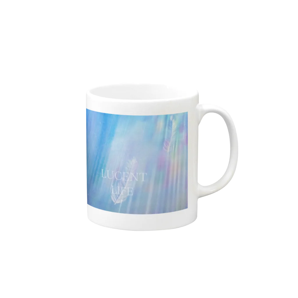 LUCENT LIFEのLUCENT LIFE Mug :right side of the handle