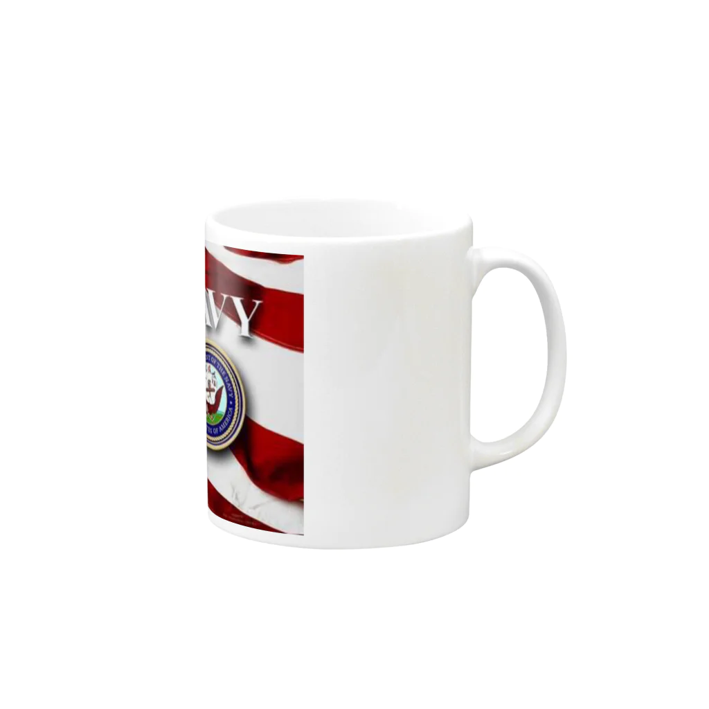 sennaのAmerican Eagles  Mug :right side of the handle