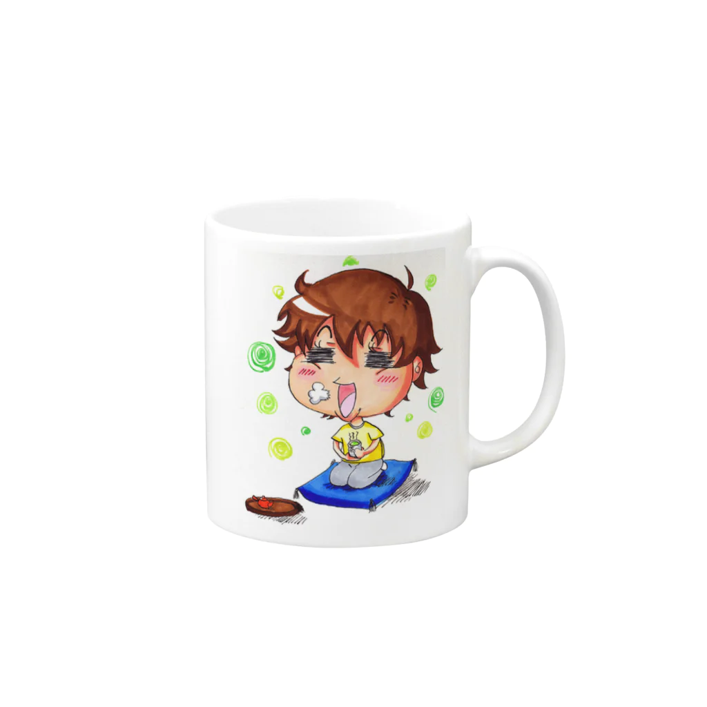 Forestのまったり Mug :right side of the handle