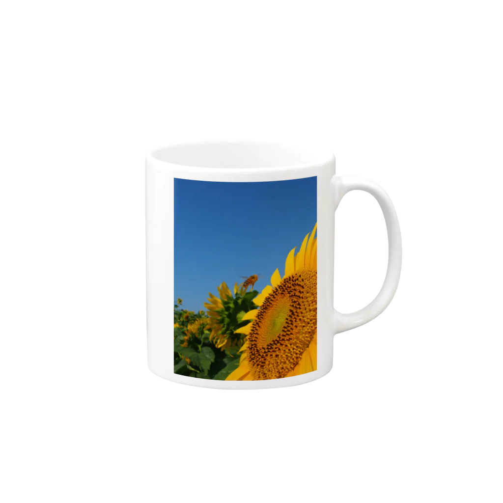 kaimoiの夏色太陽 Mug :right side of the handle