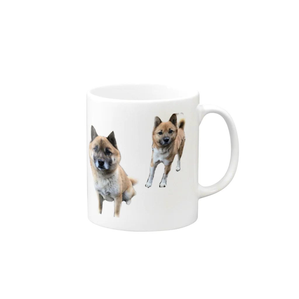 TAKA SHOPのタロジログッズ Mug :right side of the handle