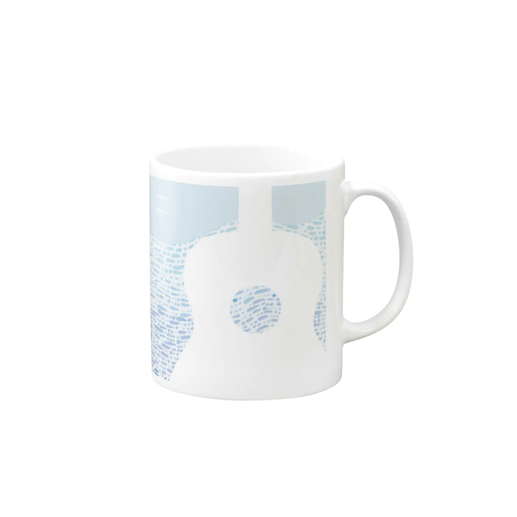 myssimoの二本のギター Mug :right side of the handle