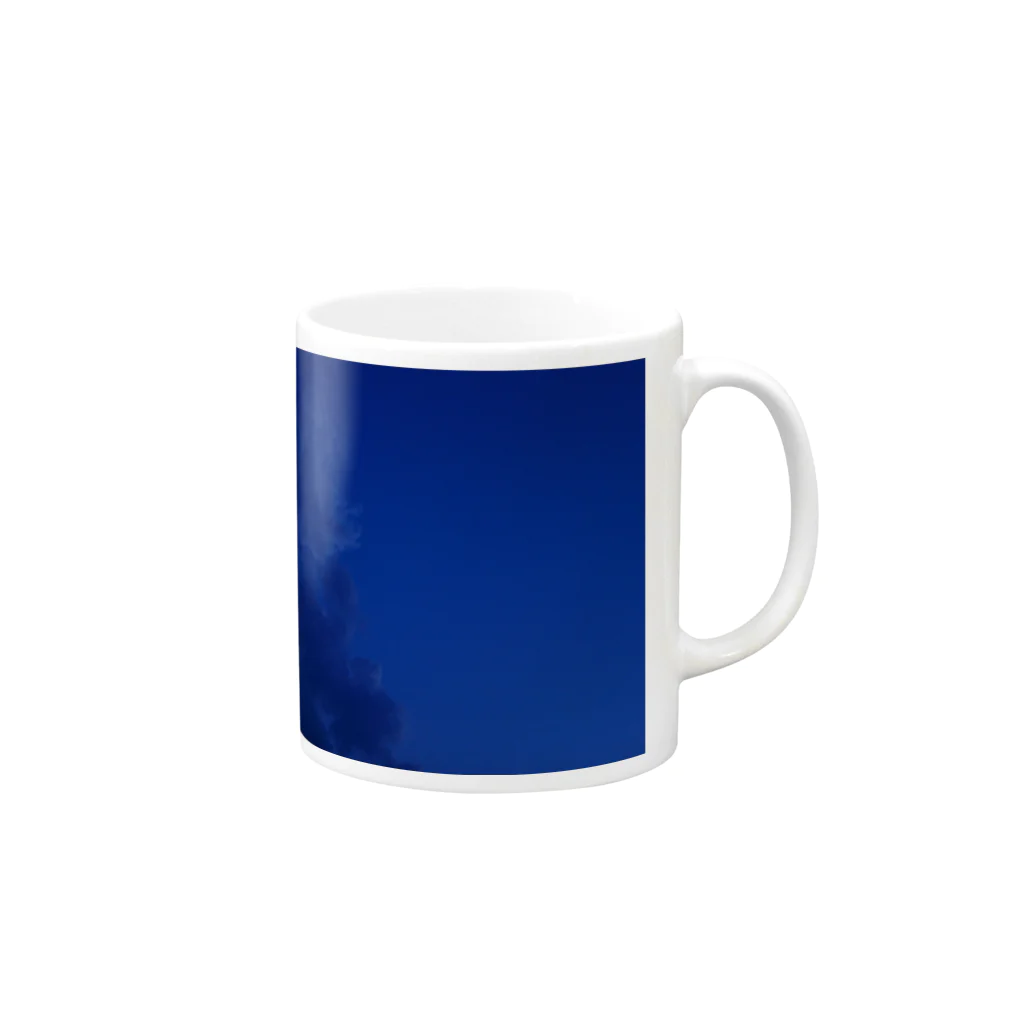 moonIbizaの蒼い空 Mug :right side of the handle