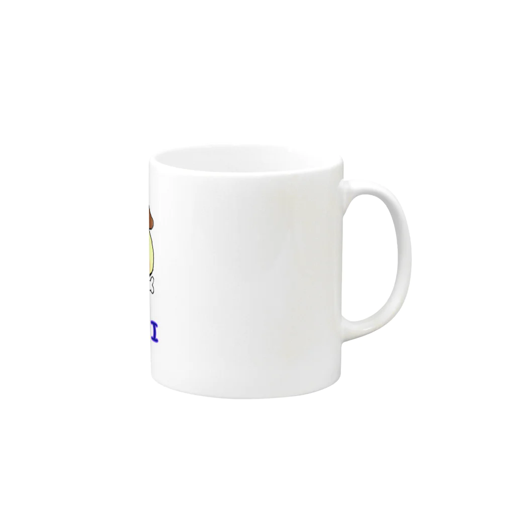 てらにしひよこのOICHI Mug :right side of the handle