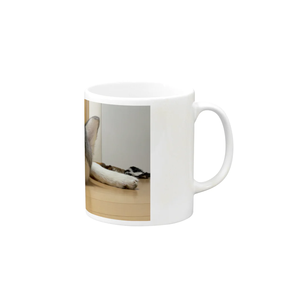 ブティックこてつのうっとりこてつ Mug :right side of the handle