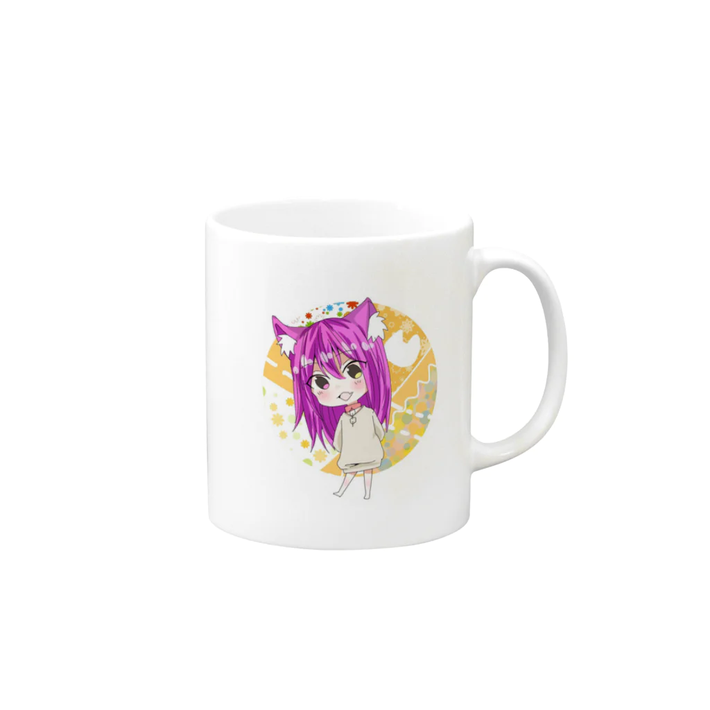 きらきら物販の『きらきら物販！！』 Mug :right side of the handle