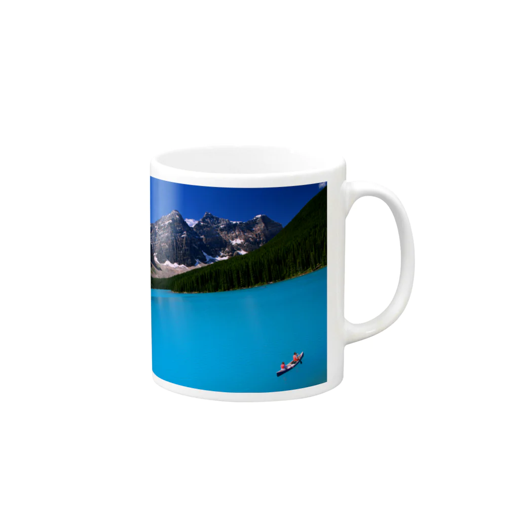 moonIbizaのMARIN BLUE WATER Mug :right side of the handle