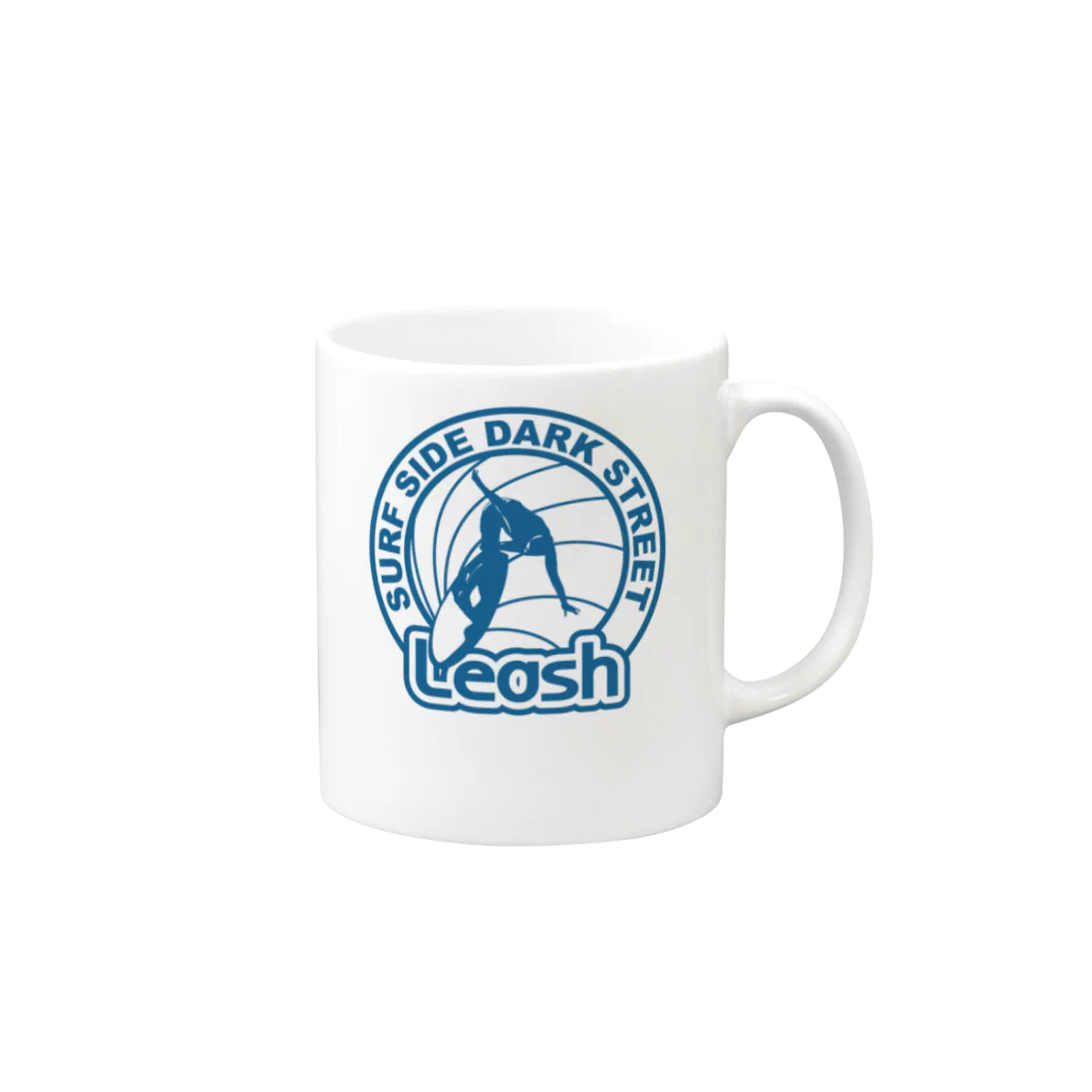 JOKERS FACTORYのLEASH Mug :right side of the handle