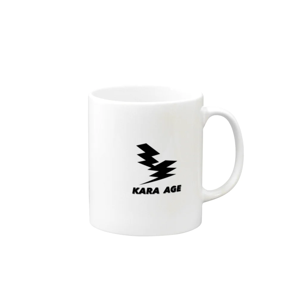 リーのKARA  AGE Mug :right side of the handle