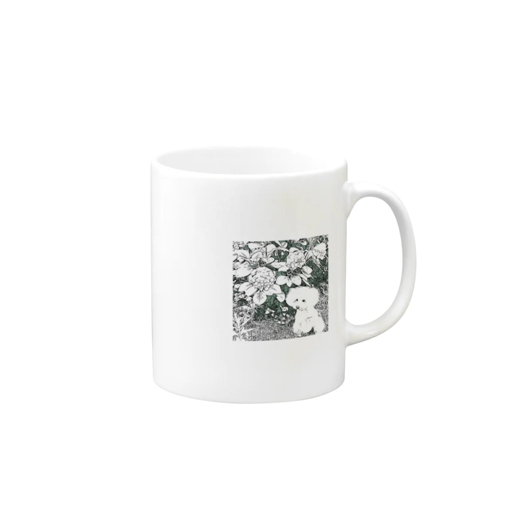 lily_saudadeのオーダー　Kai & me Mug :right side of the handle