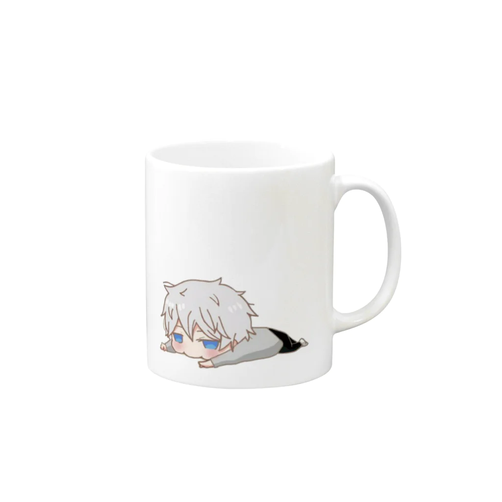 神代 蓮のちびれん Mug :right side of the handle