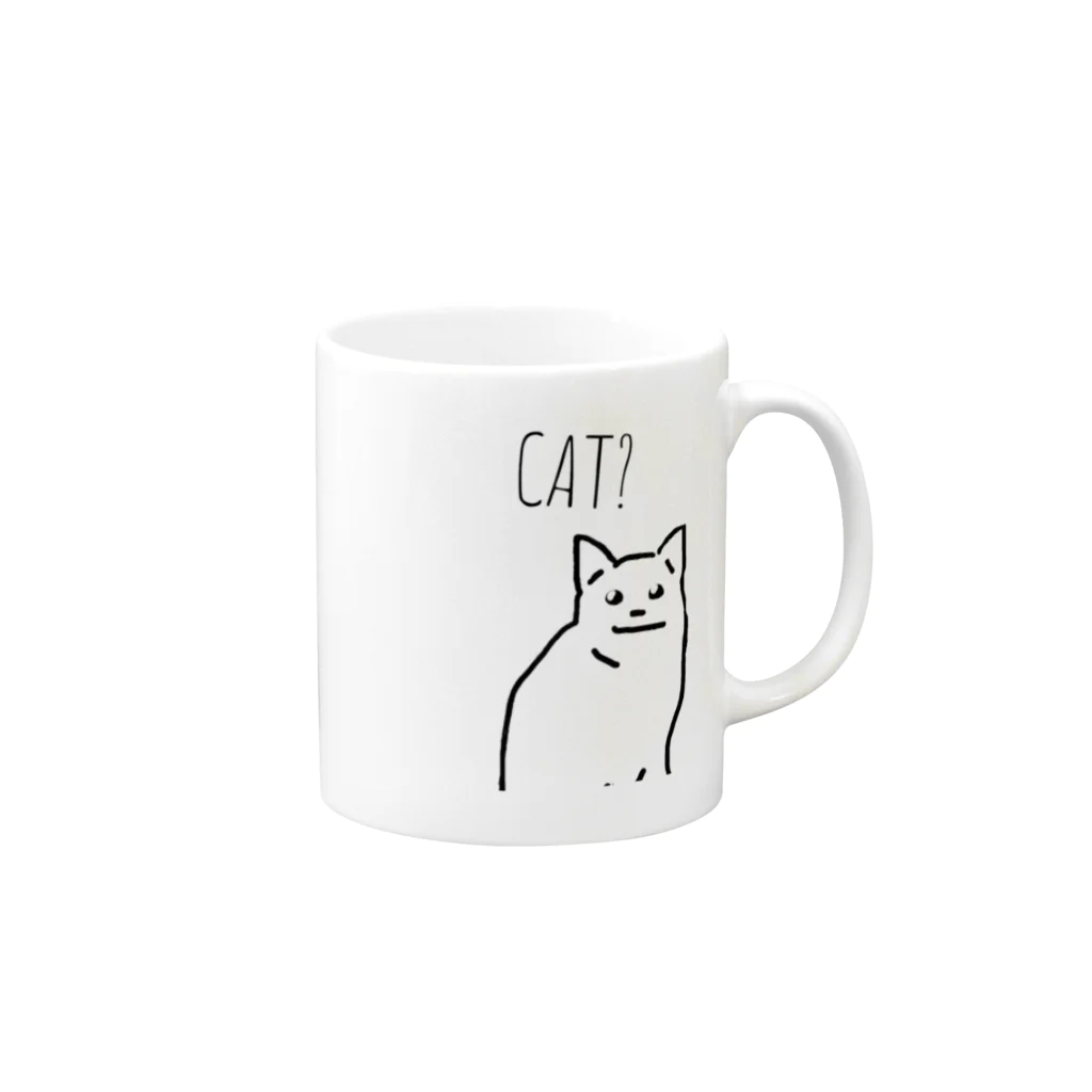 @youのCAT？ マグカップの取っ手の右面