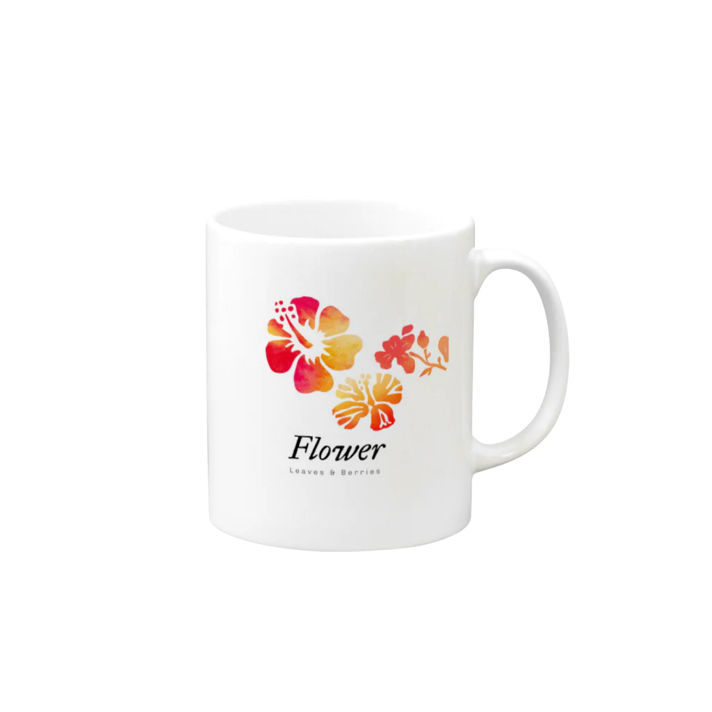 優衣_uranaiのお花畑 Mug :right side of the handle