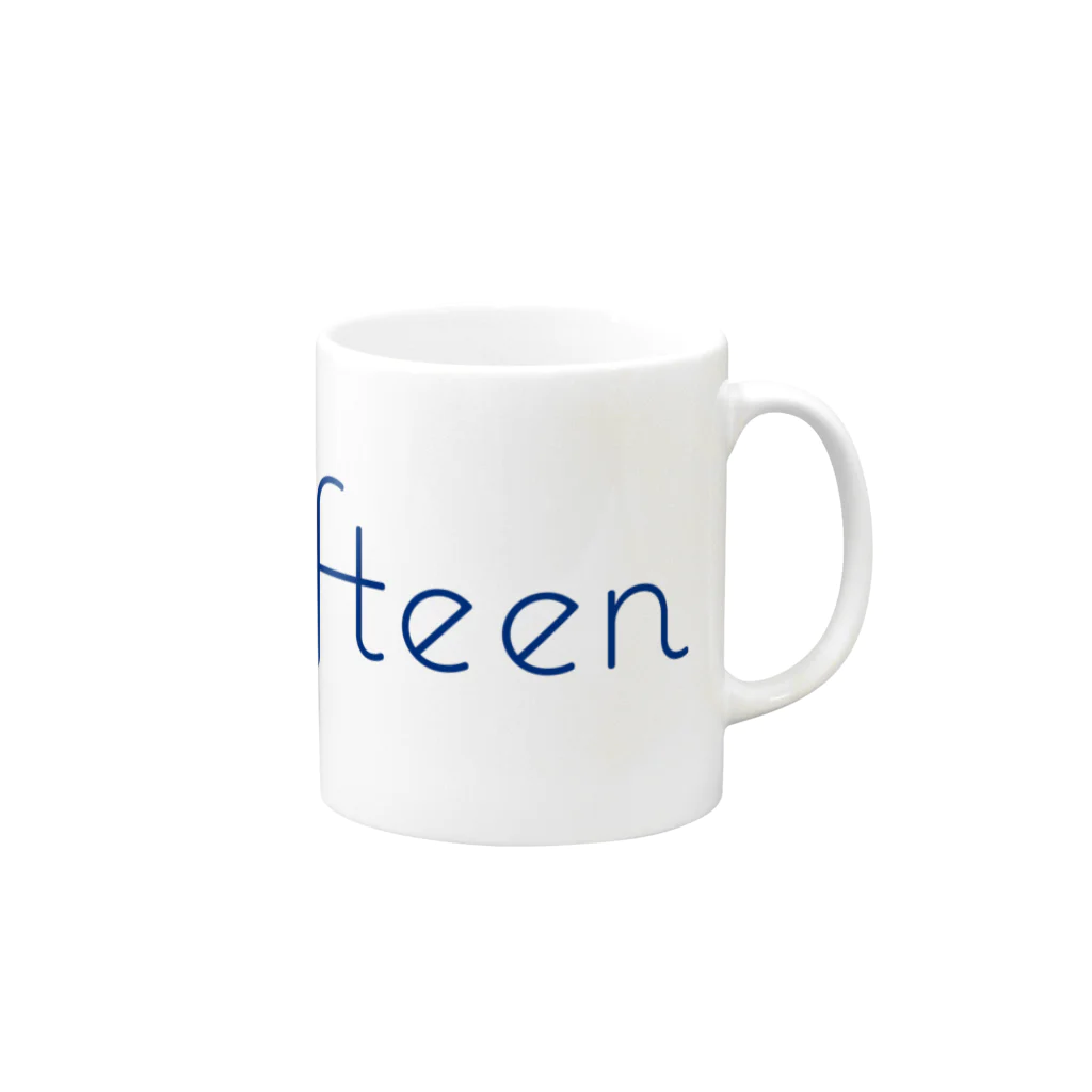 らぐのfifteen party Mug :right side of the handle