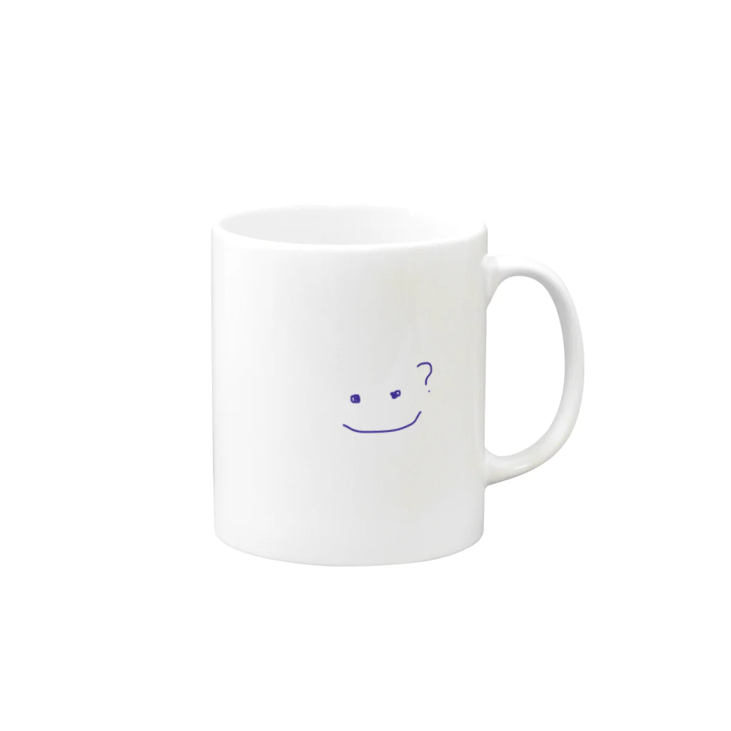 しろたんのなんだよぅ Mug :right side of the handle