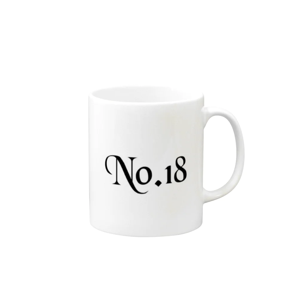 Shion0422のNo.18オリジナルマグカップ マグカップの取っ手の右面