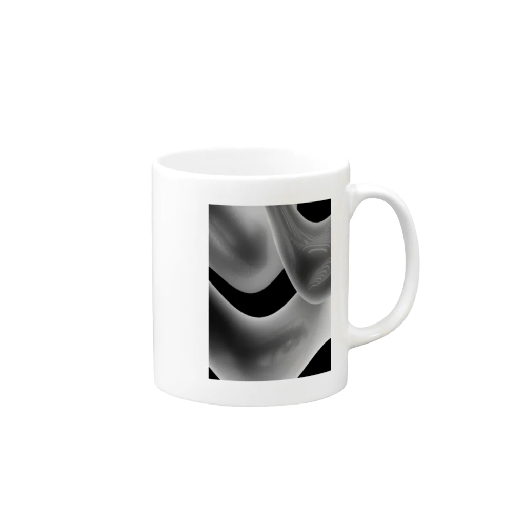 RAFAEL SUZUKI の女体 Mug :right side of the handle