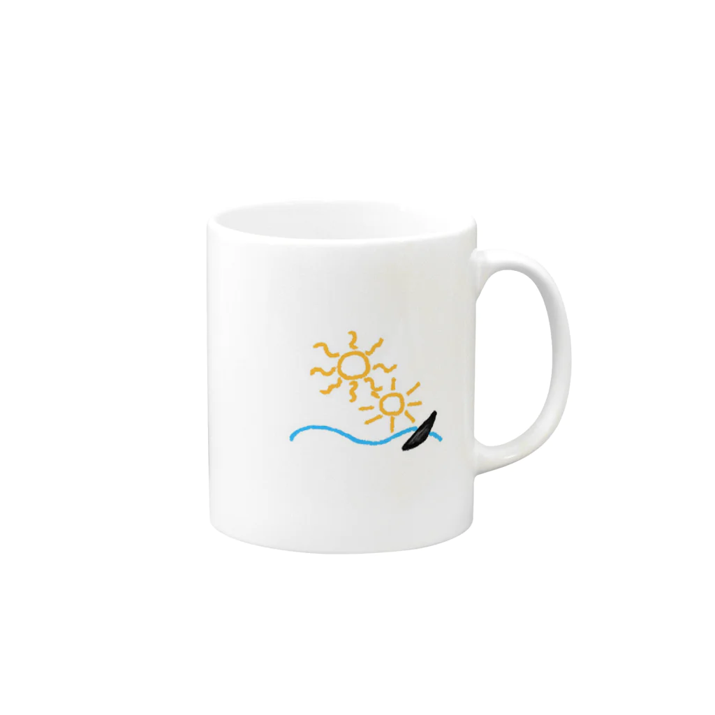 ムンチャクッパスの２つの大きな太陽 Mug :right side of the handle