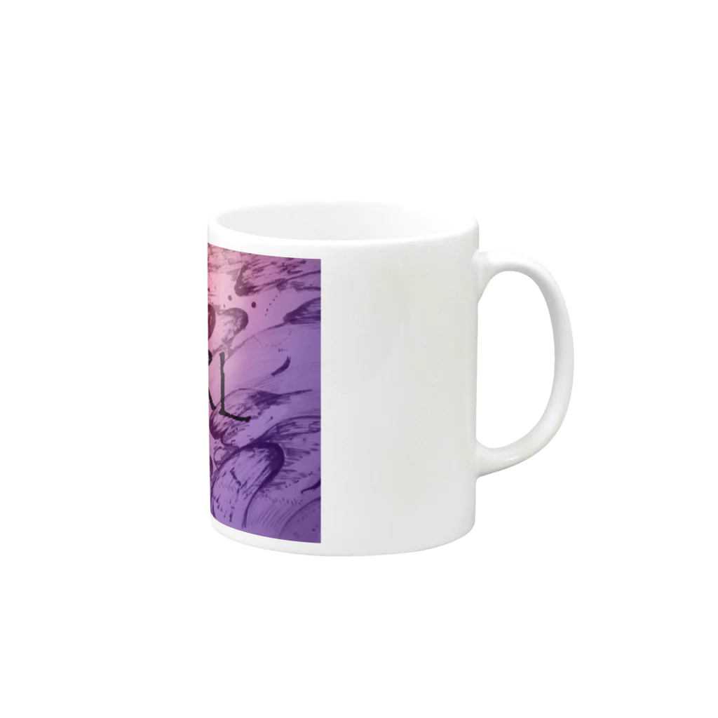 Griffin六三のSwirl Mug :right side of the handle