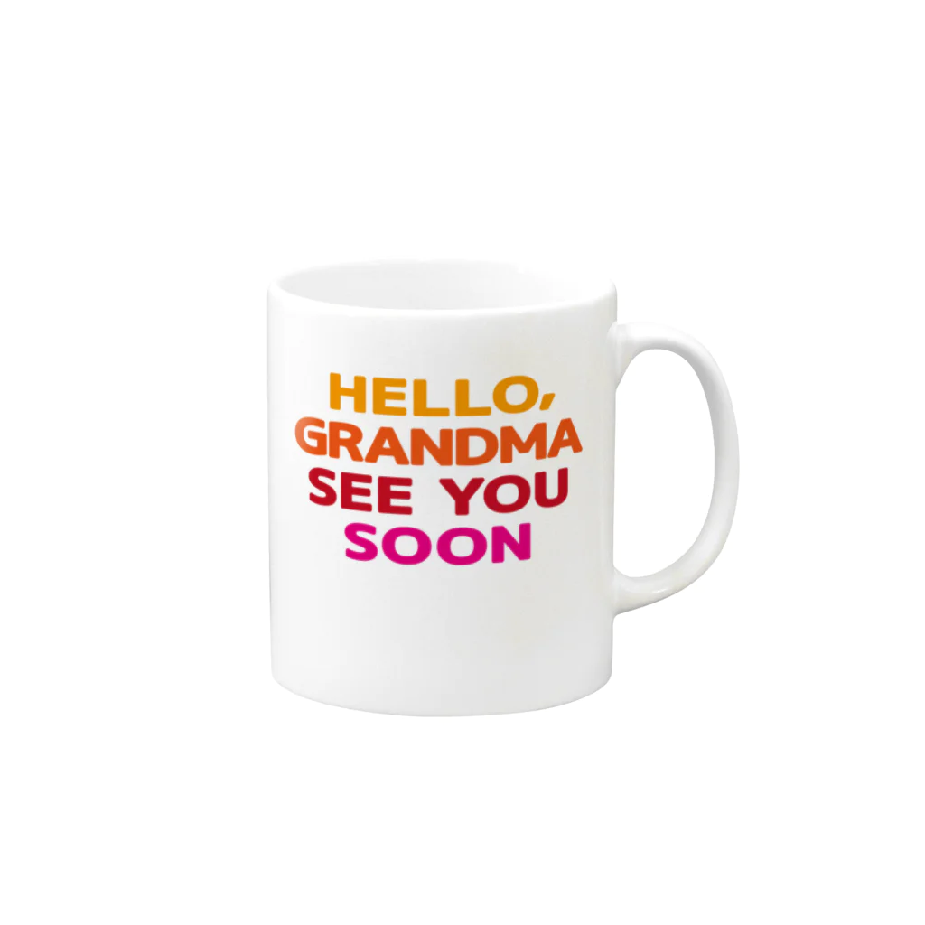 フォーヴァのGRANDMA Mug :right side of the handle