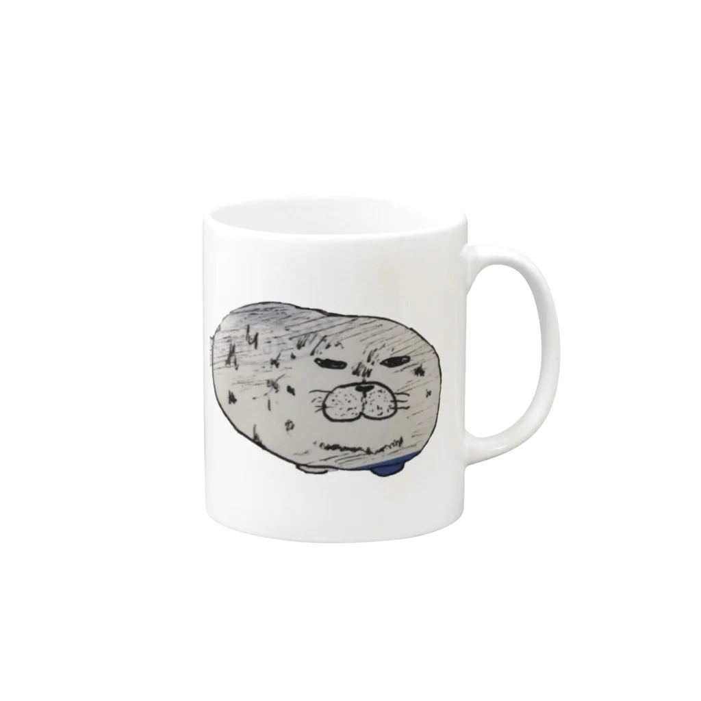 AFのおやびん Mug :right side of the handle