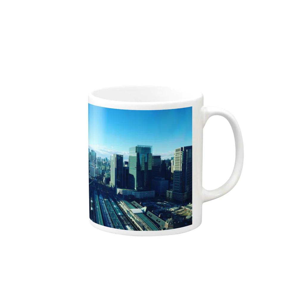 heylidのTokyo   station  Mug :right side of the handle