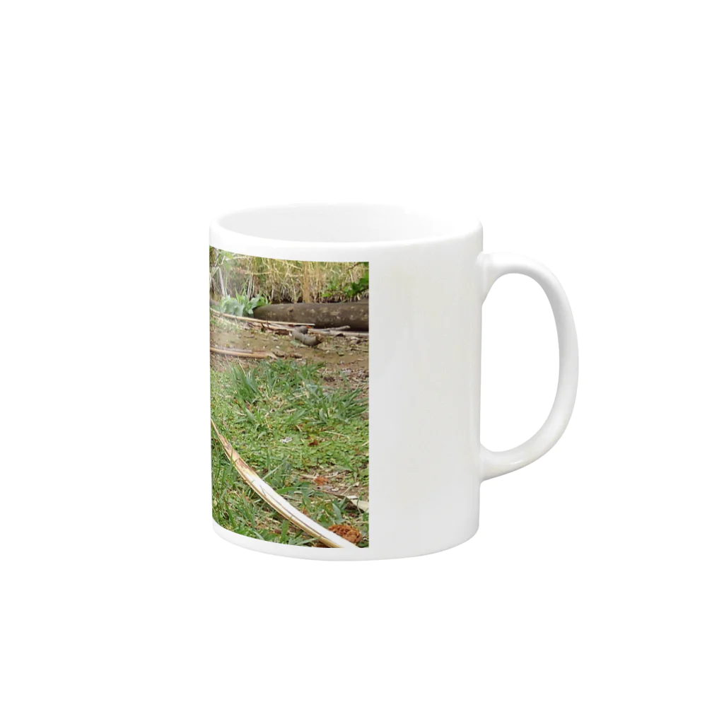 ＭＩＨＡ－ＨＡの考えるリスザル Mug :right side of the handle