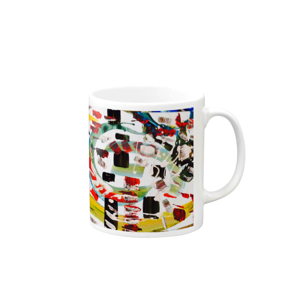 coppepan_brothersの紅蓮の焔的スローワルツ Mug :right side of the handle